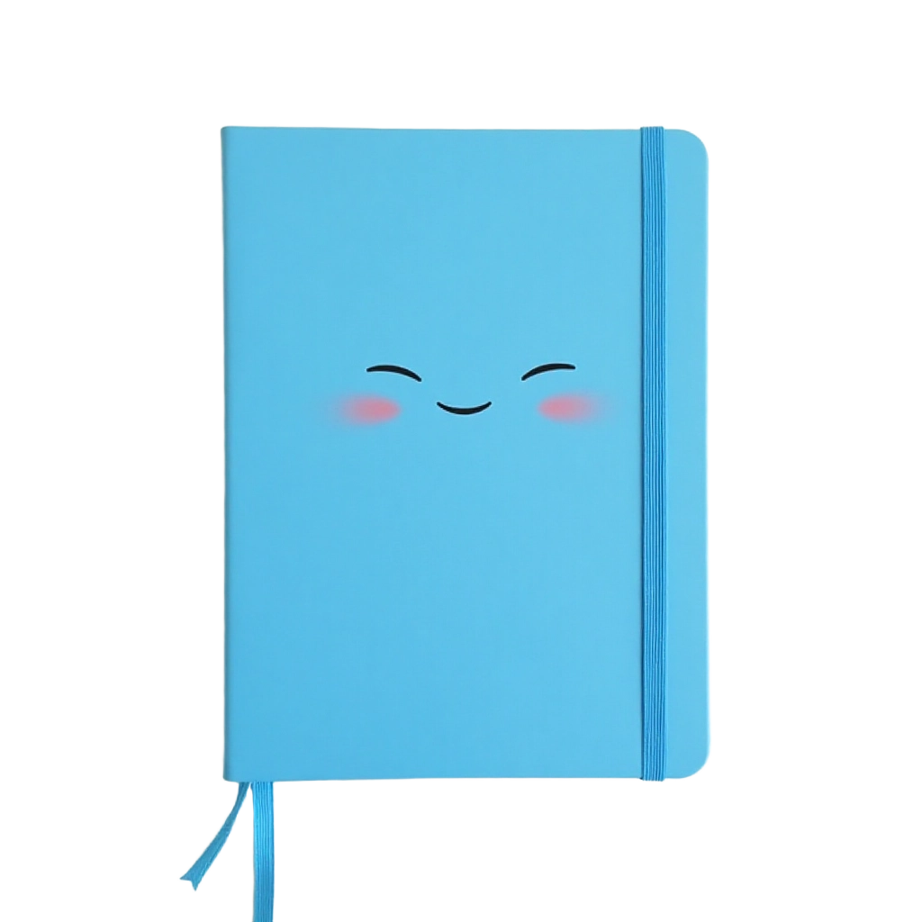 Cute Blue Notebook